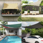 Sunshade Sail Oxford Fabric Rectangular 2x2.5 m Anthracite