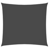 Sunshade Sail Oxford Fabric Rectangular 2.5x3 m Anthracite - Front View