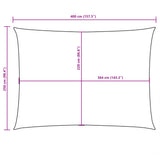 Sunshade Sail Oxford Fabric Rectangular 2.5x4 m Anthracite