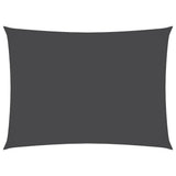 Sunshade Sail Oxford Fabric Rectangular 3x5 m Anthracite