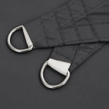 Sunshade Sail Oxford Fabric Rectangular 3.5x5 m Anthracite - Rear View