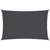 Sunshade Sail Oxford Fabric Rectangular 4x7 m Anthracite