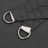 Sunshade Sail Oxford Fabric Triangular 3x3x3 m Anthracite - Rear View