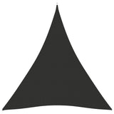 Sunshade Sail Oxford Fabric Triangular 5x7x7 m Anthracite