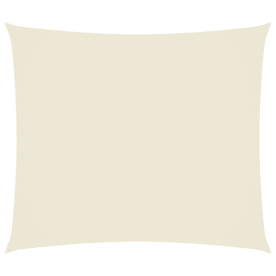 Sunshade Sail Oxford Fabric Rectangular 2x2,5 m Cream