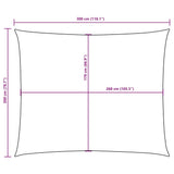 Sunshade Sail Oxford Fabric Rectangular 2x3 m Cream