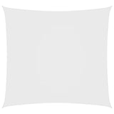Sunshade Sail Oxford Fabric Square 2x2 m White - Front View