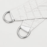 Sunshade Sail Oxford Fabric Square 2x2 m White - 45-Degree Angle