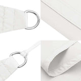 Sunshade Sail Oxford Fabric Rectangular 2x4 m White