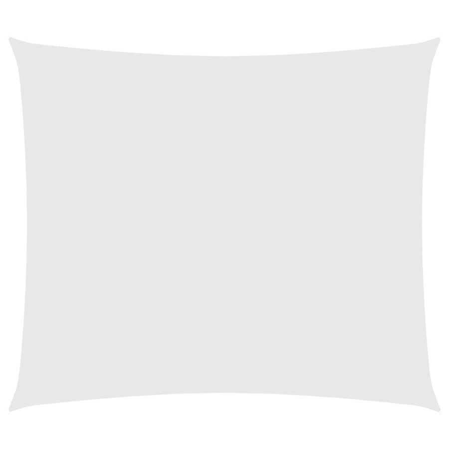 Sunshade Sail Oxford Fabric Rectangular 2.5x3 m White