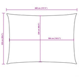 Sunshade Sail Oxford Fabric Rectangular 2.5x4 m White