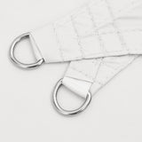 Sunshade Sail Oxford Fabric Rectangular 3x4 m White - Rear View