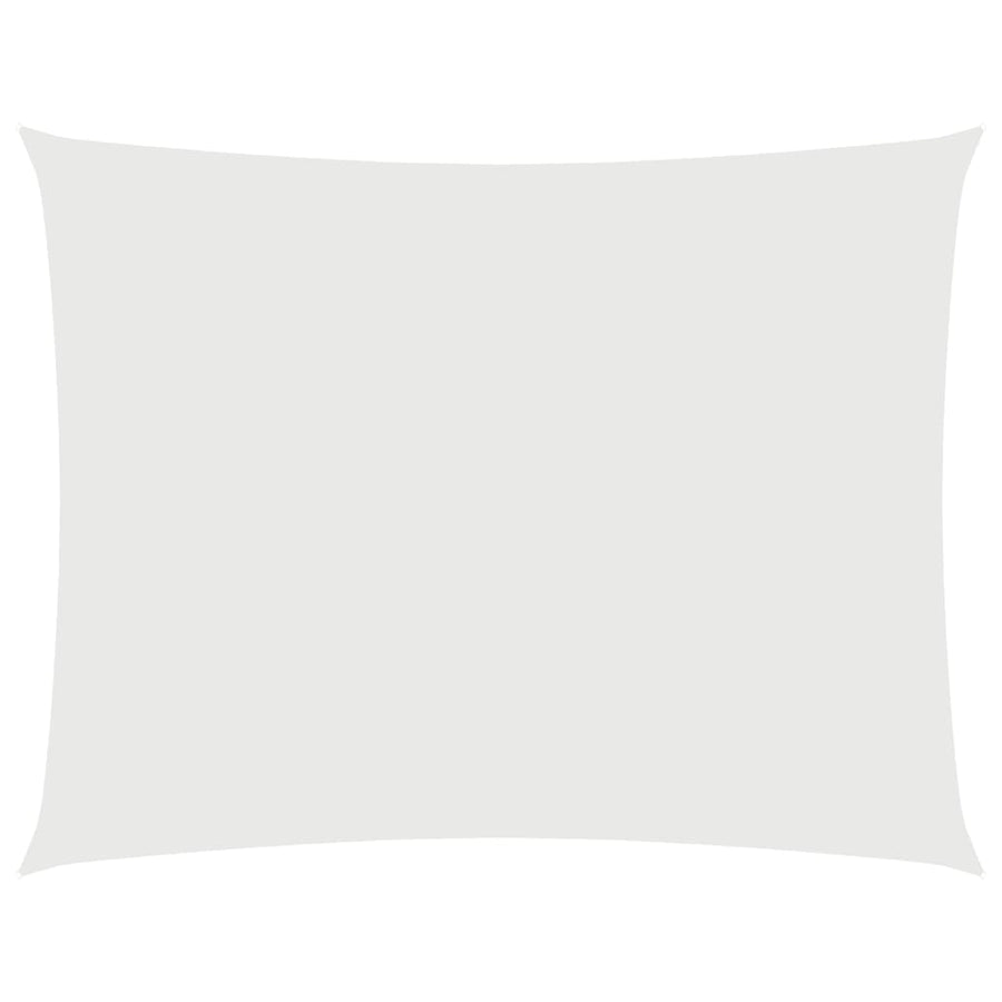 Sunshade Sail Oxford Fabric Rectangular 3.5x4.5 m White