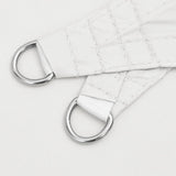 Sunshade Sail Oxford Fabric Rectangular 3.5x5 m White - Rear View