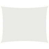 Sunshade Sail Oxford Fabric Rectangular 4x5 m White