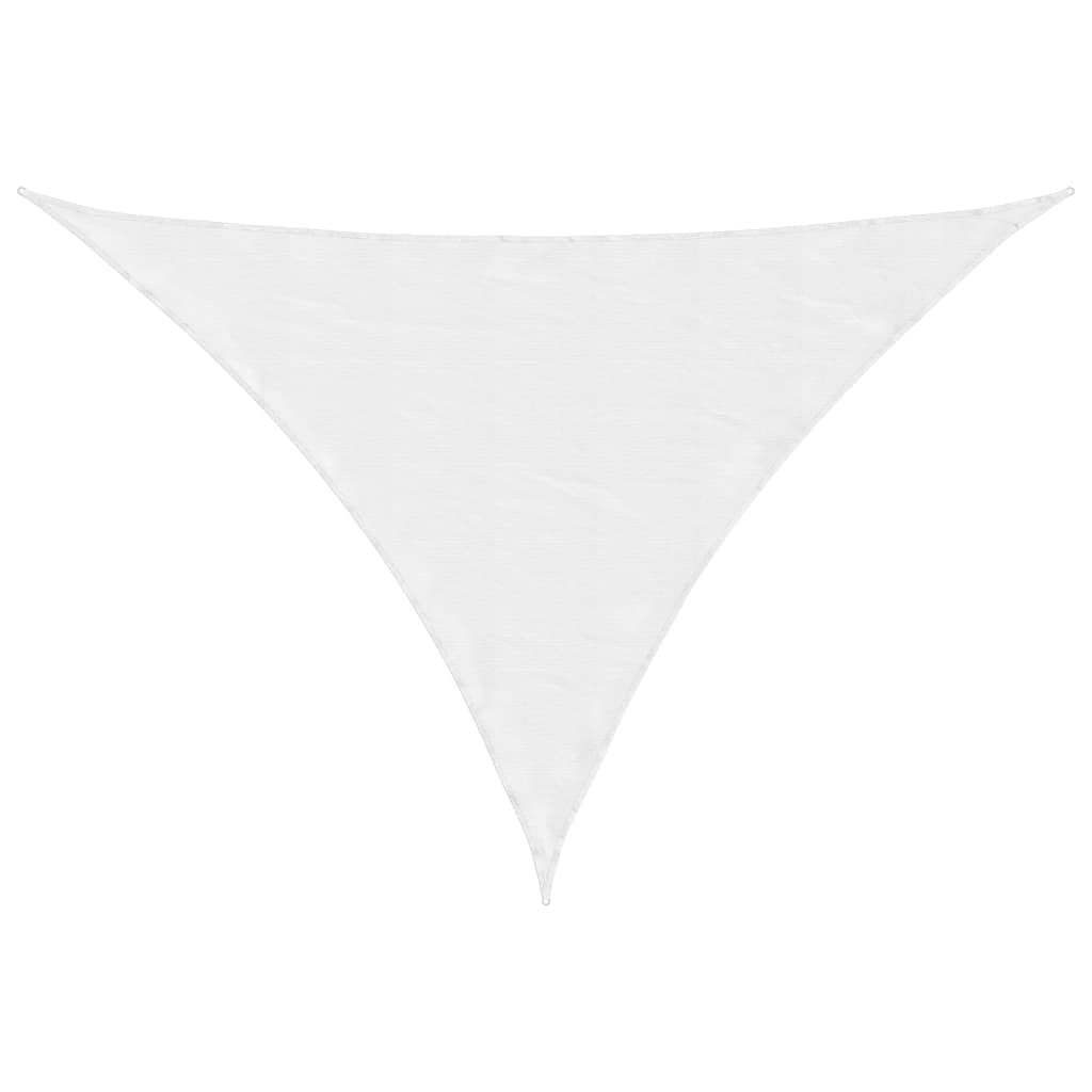 Sunshade Sail Oxford Fabric Triangular 2.5x2.5x3.5 m White