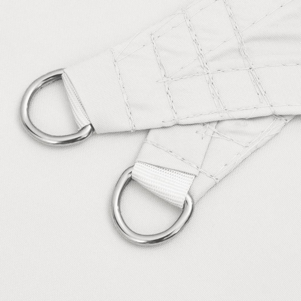 Sunshade Sail Oxford Fabric Triangular 2.5x2.5x3.5 m White