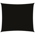 Sunshade Sail Oxford Fabric Rectangular 2.5x3 m Black