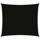Sunshade Sail Oxford Fabric Rectangular 2.5x3 m Black - Front View