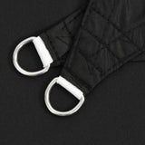 Sunshade Sail Oxford Fabric Rectangular 2.5x3.5 m Black - Rear View