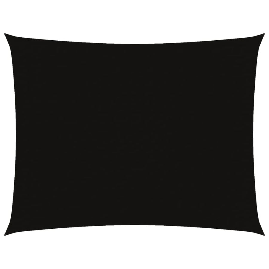 Sunshade Sail Oxford Fabric Rectangular 3x6 m Black