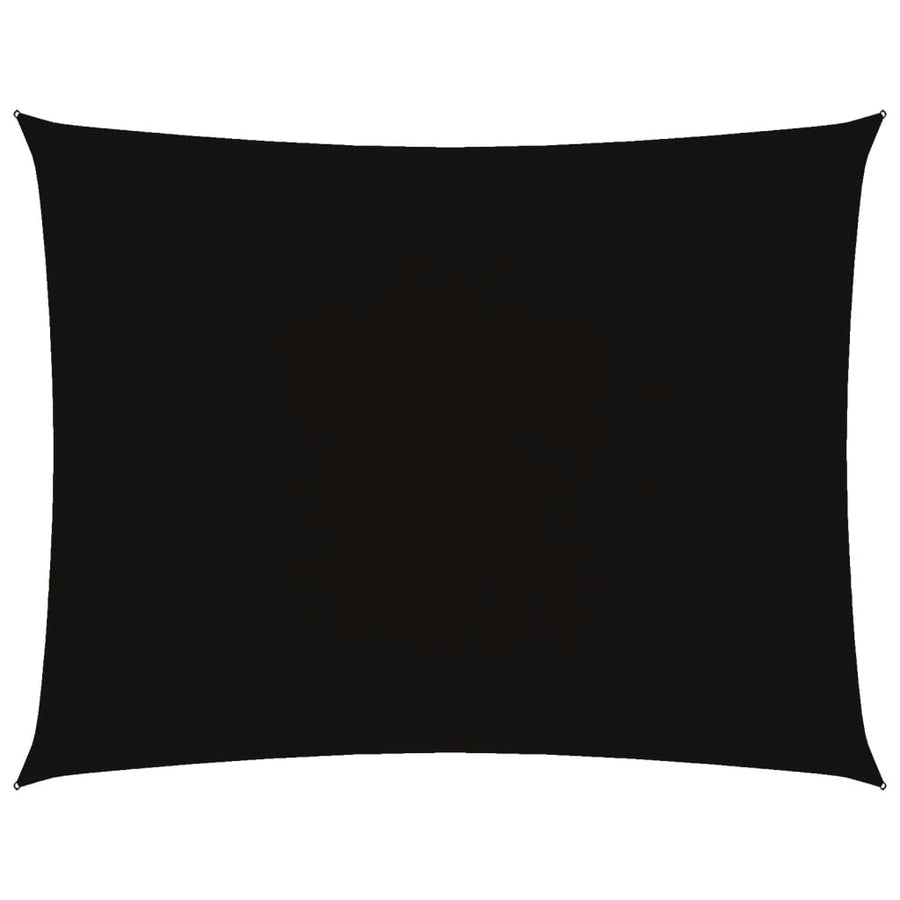 Sunshade Sail Oxford Fabric Rectangular 3.5x5 m Black