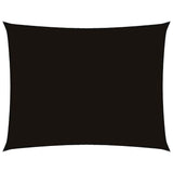 Sunshade Sail Oxford Fabric Rectangular 4x6 m Black
