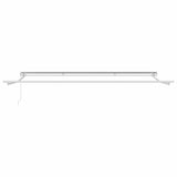 Awning Frame Manual White 400 x 350 cm Aluminium