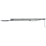 Awning Manual Anthracite 5 x 3 m Metal - Rear View