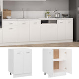 Bottom Cabinet Lyon White 60x46x81.5 cm Engineered Wood - Front View