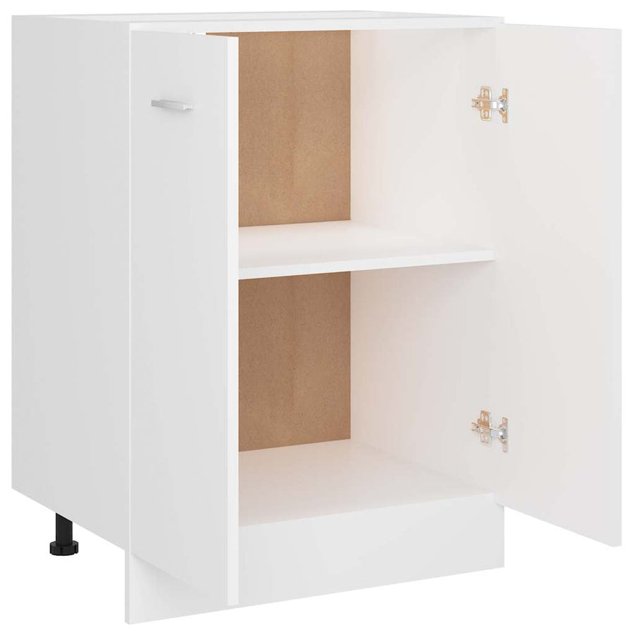Bottom Cabinet Lyon White 60x46x81.5 cm Engineered Wood