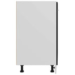 Bottom Cabinet Lyon Black 60x46x81.5 cm Engineered Wood