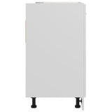 Sink Bottom Cabinet Lyon White 80x46x81.5 cm Engineered Wood