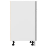 Drawer Bottom Cabinet Lyon Grey 30x46x81.5 cm Engineered Wood