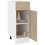 Drawer Bottom Cabinet Lyon Sonoma Oak 30x46x81.5 cm Engineered Wood - Top-Down View