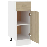 Drawer Bottom Cabinet Lyon Sonoma Oak 30x46x81.5 cm Engineered Wood - 45-Degree Angle