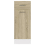 Drawer Bottom Cabinet Lyon Sonoma Oak 30x46x81.5 cm Engineered Wood