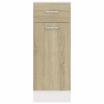 Drawer Bottom Cabinet "Lyon" Sonoma Oak 30x46x81.5 cm