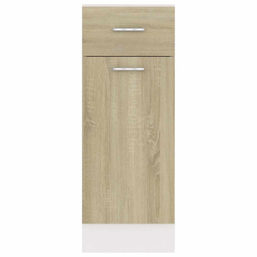 Drawer Bottom Cabinet "Lyon" Sonoma Oak 30x46x81.5 cm