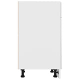 Drawer Bottom Cabinet Lyon White 40x46x81.5 cm Engineered Wood - Low Angle