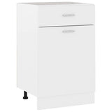 Drawer Bottom Cabinet Lyon White 50x46x81.5 cm Engineered Wood
