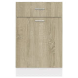 Drawer Bottom Cabinet Lyon Sonoma Oak 50x46x81.5 cm Engineered Wood