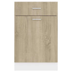 Drawer Bottom Cabinet "Lyon" Sonoma Oak 50x46x81.5 cm