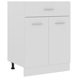 Drawer Bottom Cabinet Lyon White 60x46x81.5 cm Engineered Wood