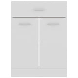 Drawer Bottom Cabinet Lyon White 60x46x81.5 cm Engineered Wood