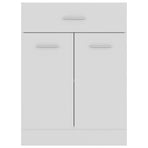Drawer Bottom Cabinet Lyon White 60x46x81.5 cm Engineered Wood