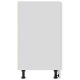 Drawer Bottom Cabinet Lyon White 80x46x81.5 cm Engineered Wood - Close-Up Angle