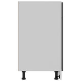 Drawer Bottom Cabinet Lyon High Gloss Black 80x46x81.5 cm Engineered Wood - Close-Up Angle