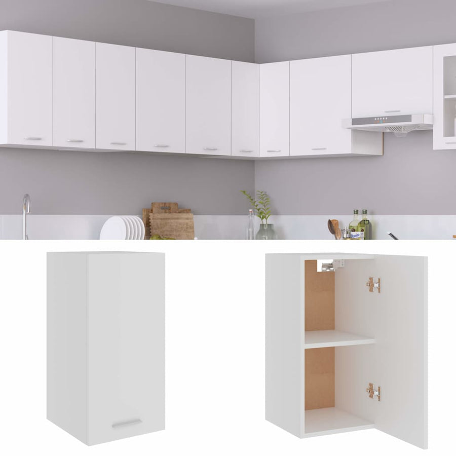 Hanging Cabinet Lyon White 29.5x31x60 cm Engineered Wood
