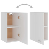 Hanging Cabinet Lyon White 29.5x31x60 cm Engineered Wood - 45-Degree Angle